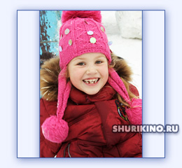 Фотосъемка детей на школьной прогулке зимой детский фото портрет